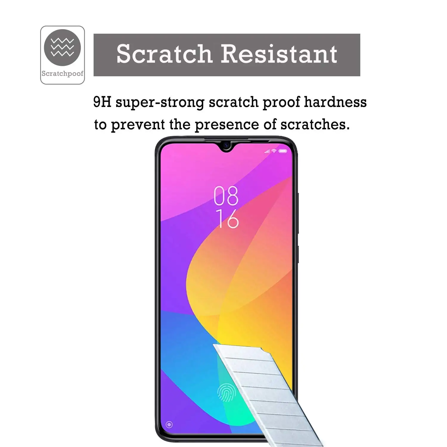 2 в 1 Защитное стекло для задней камеры Mi 9 Lite HD Защитная пленка экрана телефона Xiaomi