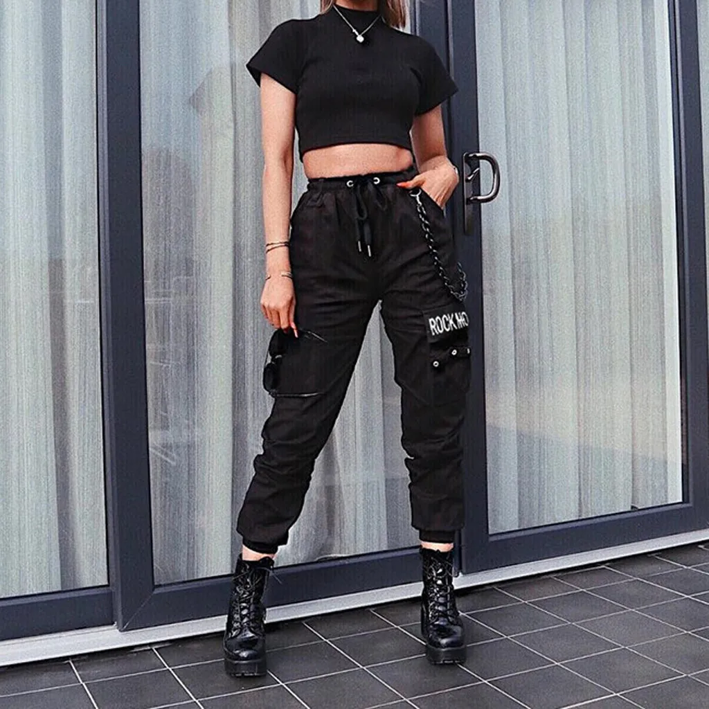 Womail, женские штаны, женские уличные штаны с принтом, повседневные штаны-шаровары, комбинезоны, женские штаны, S-XL
