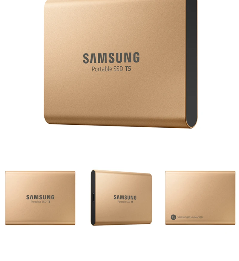 SAMSUNG SSD 500GB 1 ТБ T5 внешний твердотельный диск USB3.1 HDD type-C портативный для ноутбука