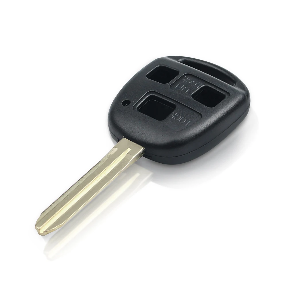 Чехол брелок Dandkey с 3 кнопками для TOYOTA FJ/Land Cruiser Camry TOY43|case for|case casecase for keys |
