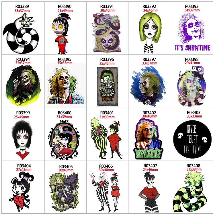 30 шт./лот резиновый чехол для телефона на Хэллоуин с плоской задней стенкой