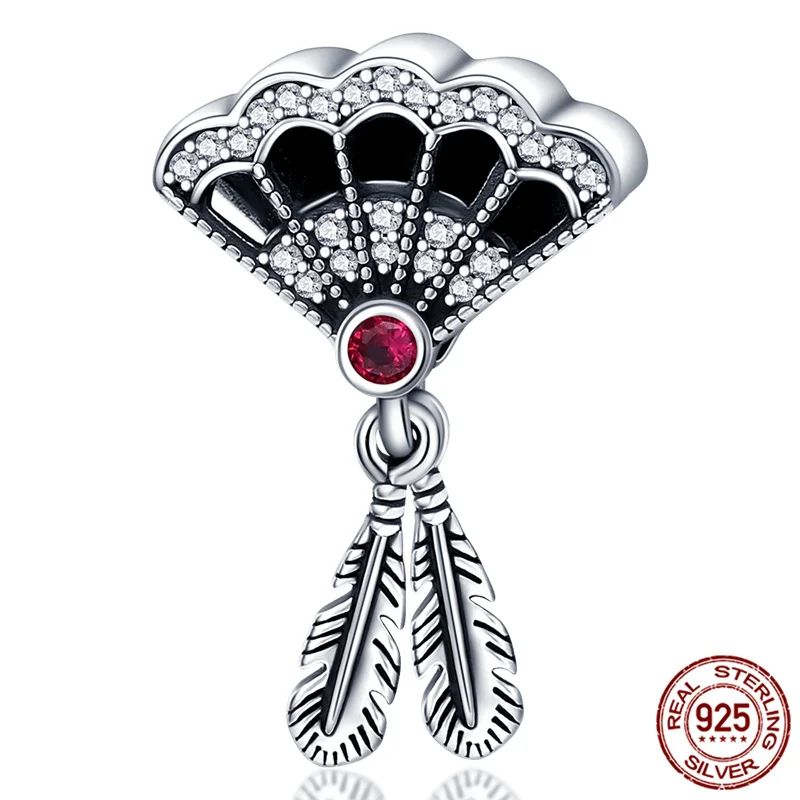 

Женский браслет из серебра 925 пробы, с подвесками