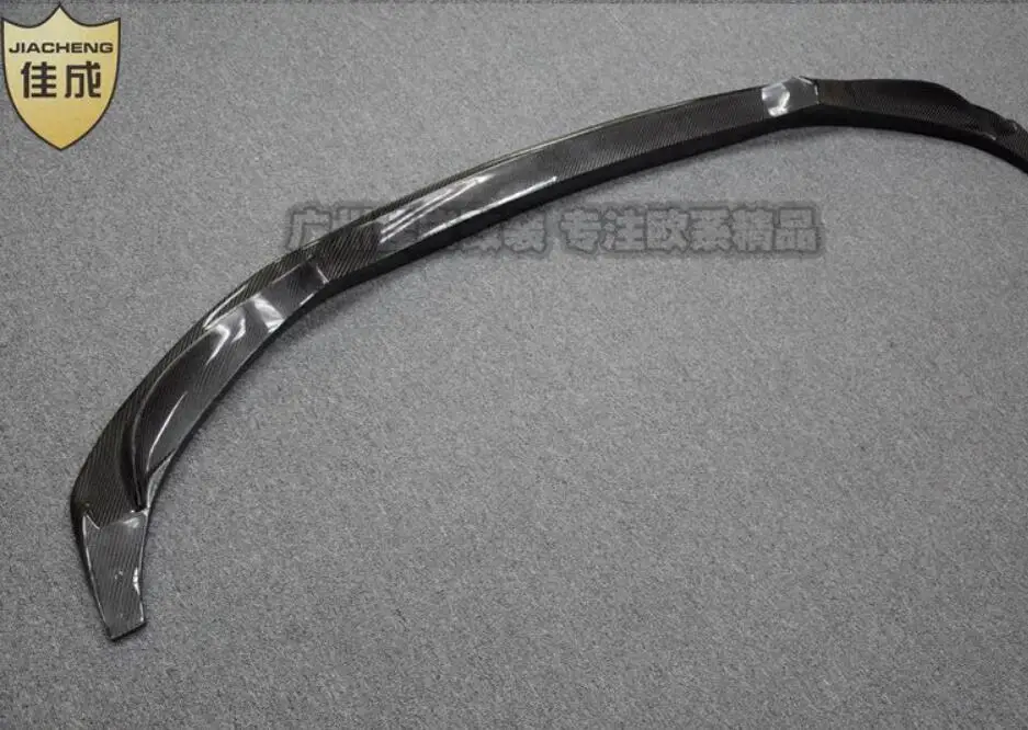 Автомобильный спойлер для переднего бампера из углеродного волокна