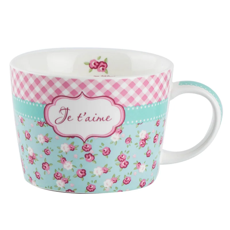 Креативная утренняя кофейная кружка Muesli персонализированная большая чашка