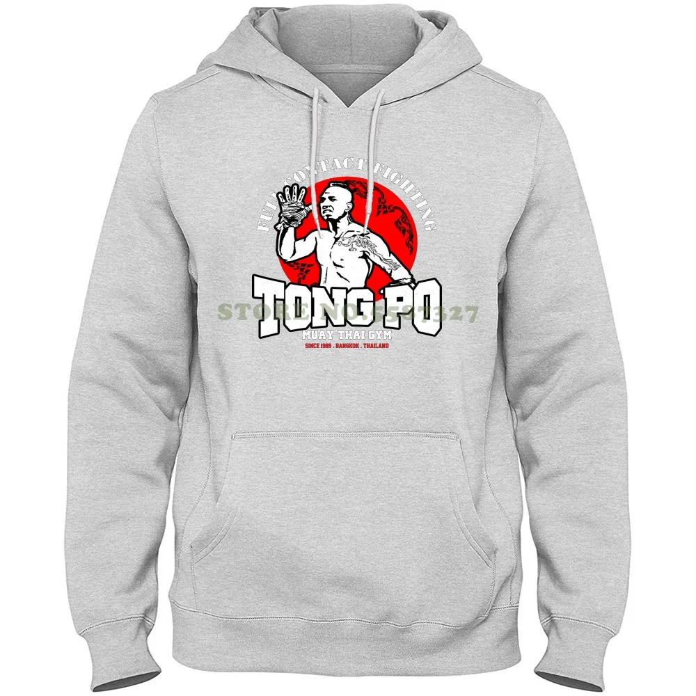 

Новинка, толстовка с капюшоном Tong Po Muay Thai Fighter злодей, кикбоксеры, уличная одежда из фильма Ван Дамме, Спортивная толстовка с капюшоном, фурго...