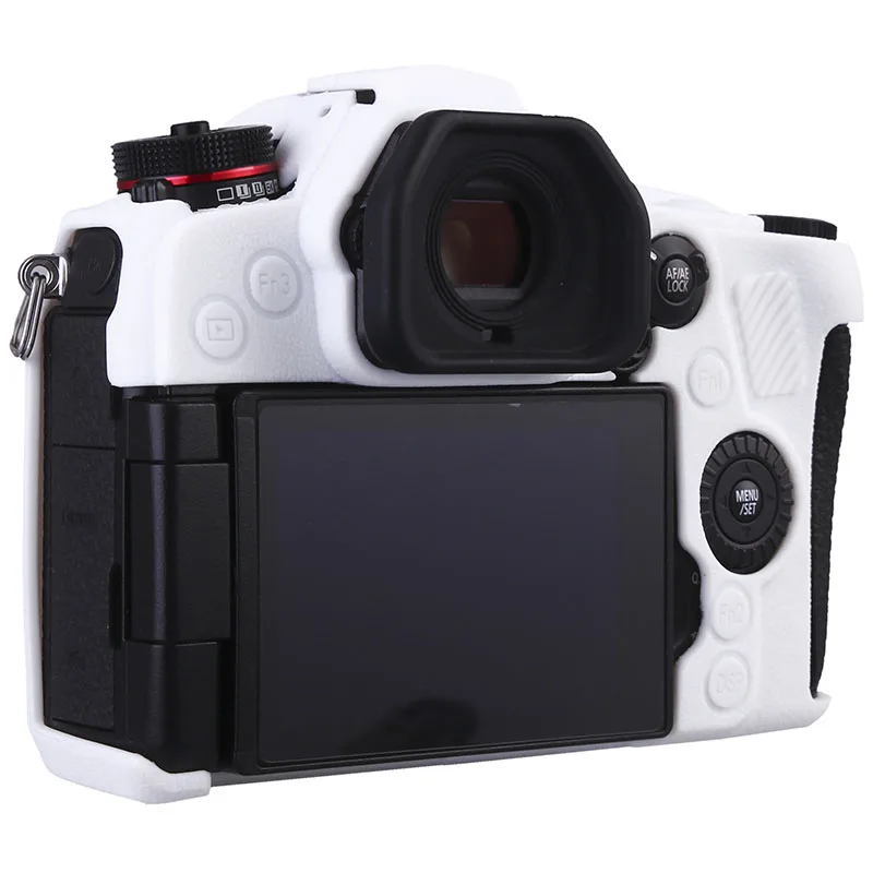 Силиконовый чехол для камеры LUMIX G9 Pro для Panasonic LUMIX G9 с текстурой личи, силиконовый защитный чехол для камеры