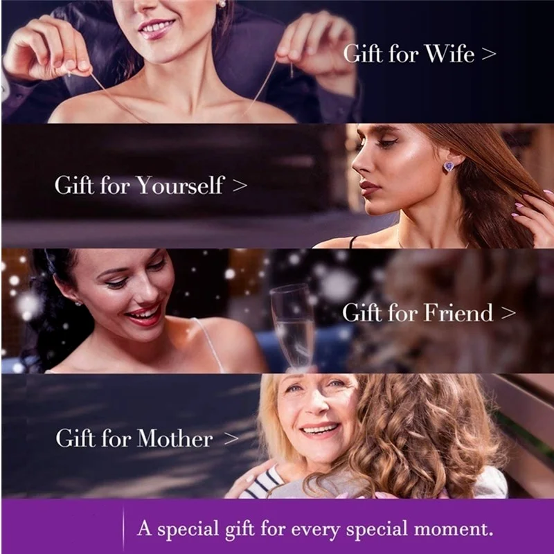 Набор из ожерелья и серег с кристаллами в форме крыльев Ангела Любовное сердце