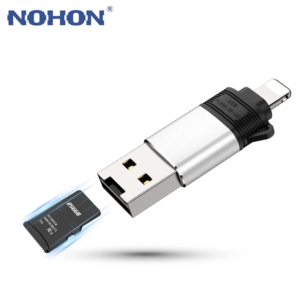3 в 1 Micro USB 2 0 кардридер Smart SDHC/SDXC TF карта памяти micro sd usb адаптер для iPhone 6 6s 7 8 Plus 11 X XR XS