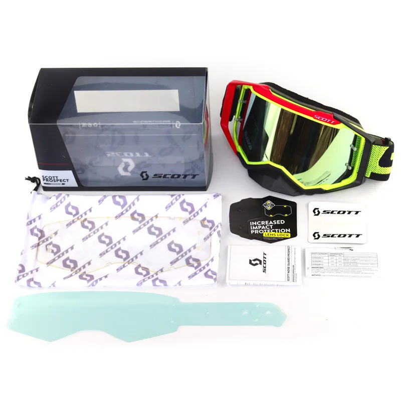 

Cycling For Scott Motorcycle Helmet Sunglasses Cross - Country Wind And Sand Proof Goggles Double Lenses Film Windproof Goggles