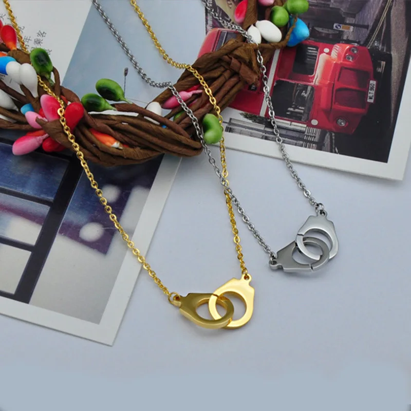 Jingyang 2019, цепочка из драгоценной стали, наручники, чокер, ожерелье, подарки для женщин, ожерелья, подвески, Женские аксессуары, золото