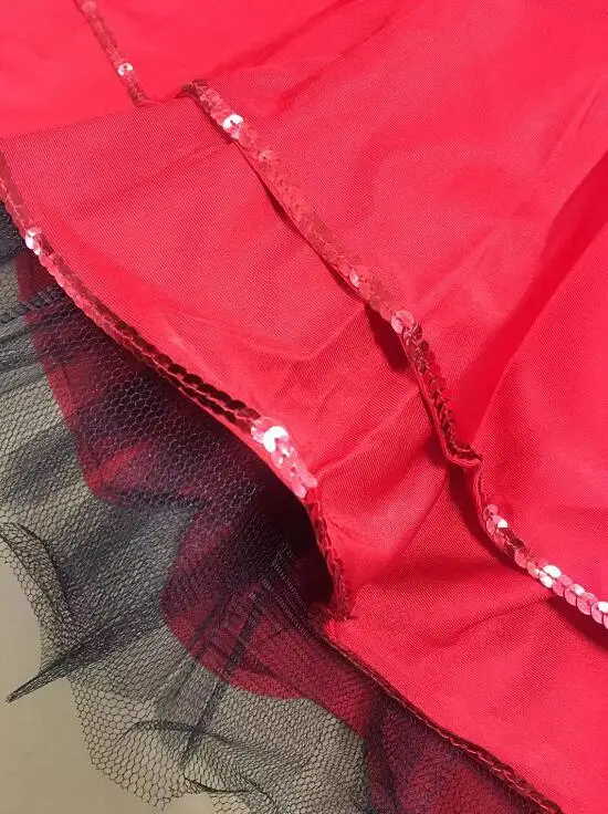 Костюмы на Хэллоуин Kleding, для взрослых, для женщин, злой черный и красный демон, стоячий воротник, костюм, халат, для женщин, маскарадный костюм, Damon Cotume