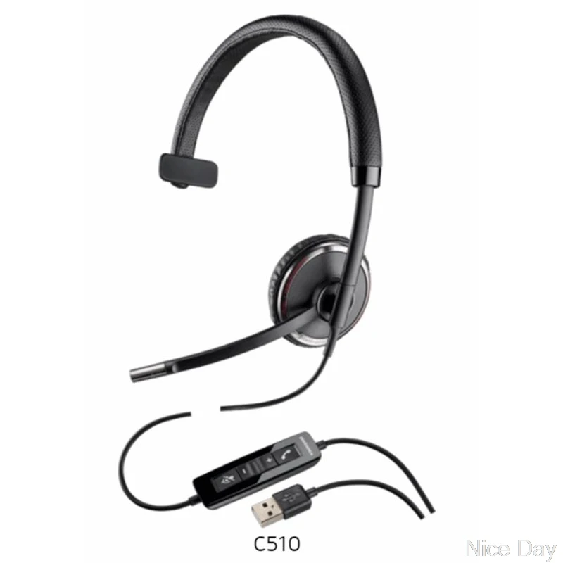 

Leather Ear Cushion Cover Earpads for P-LANTRONICS BLACKWIRE C510 C520 C710 C720 My07 20 Dropship