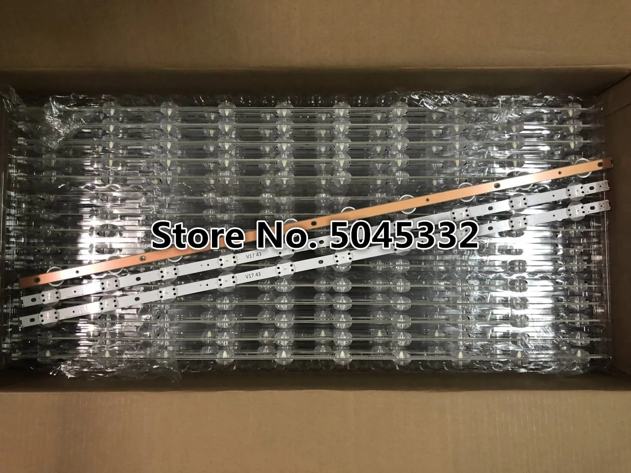 Светодиодный Подсветка полосы 10 лампы для LG 4" V17 art3 2867 ТВ 43LJ614V 43LV340C