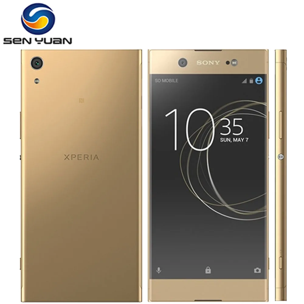 Оригинальный разблокированный сотовый телефон Sony Xperia XA1 Ultra 6 0 дюймов