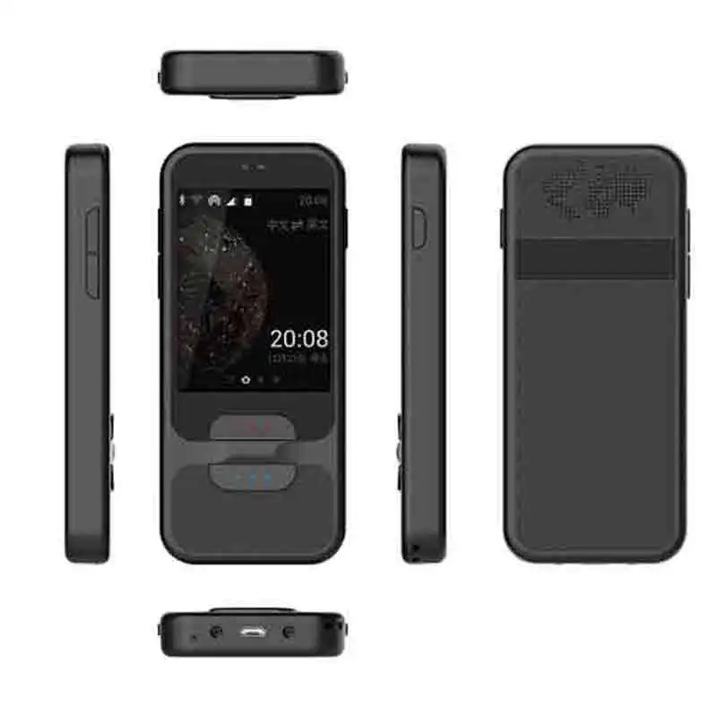 Оригинальный AI Smart Language Translator 2 4 дюйма сенсорный экран WiFi портативный голосовой