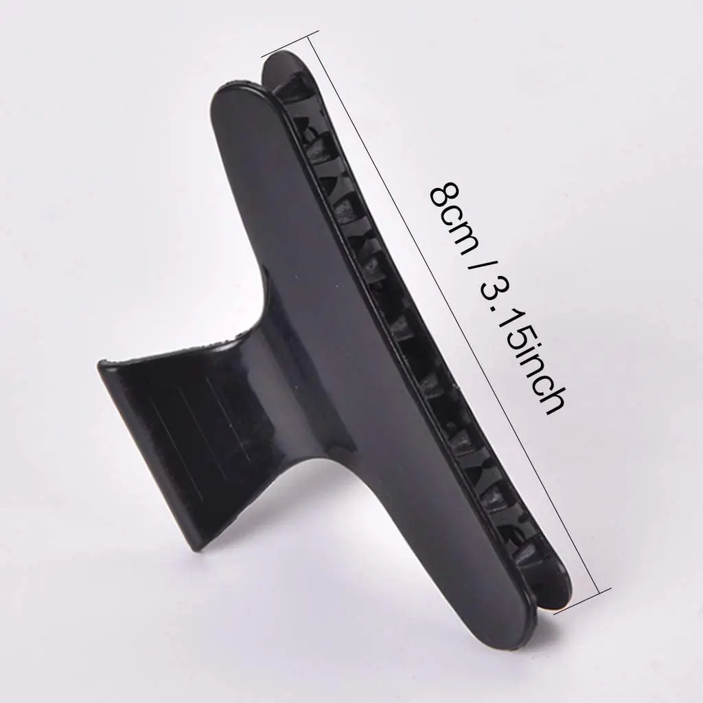 Lvcky 16 штук бабочка парикмахерские зажимы Парикмахерские коготь парикмахерский