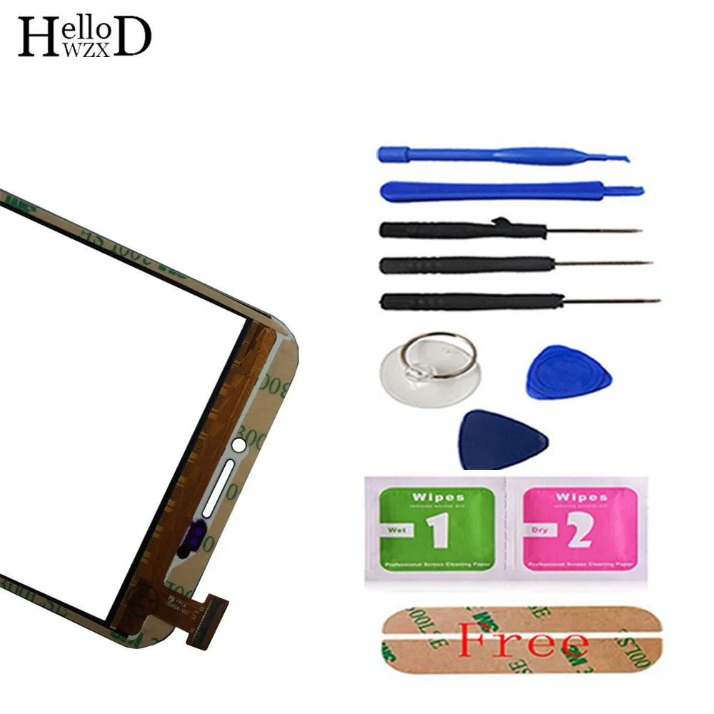 

Mobile Touch Screen Digitizer Panel For Supra M622G Front Glass Sensor Lens TouchScreen Repair Tools 3M Glue