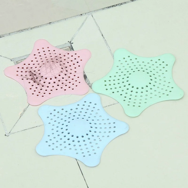 Анти-Блокировка напольный сливной фильтр силиконовая раковина присоски сточная