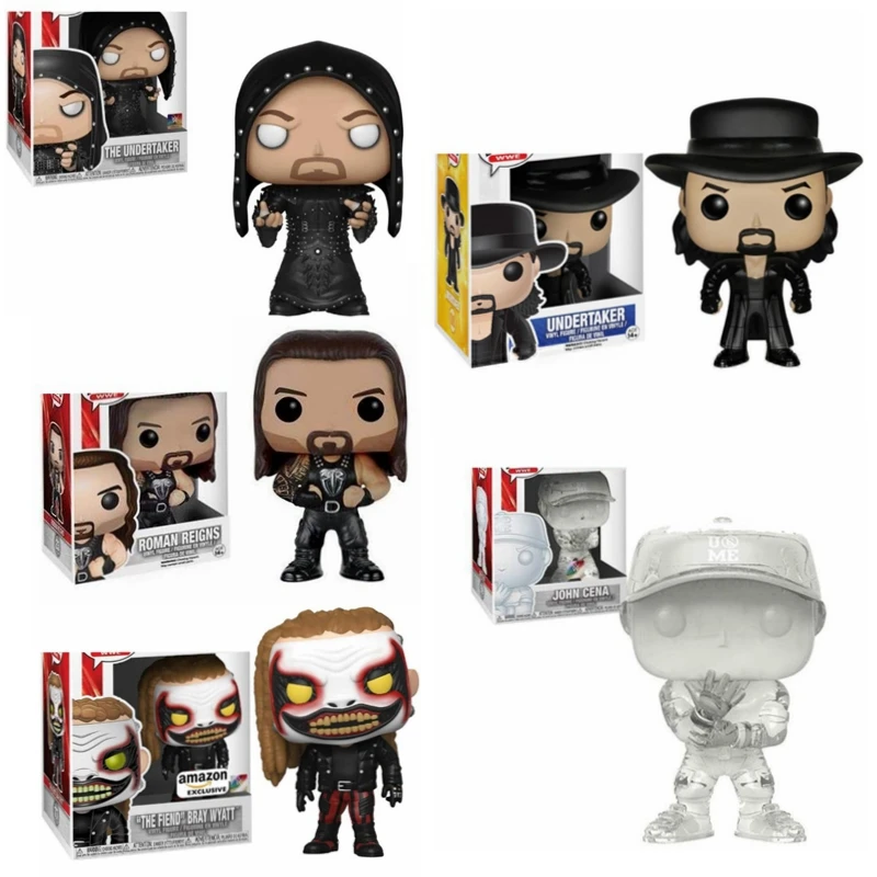 Funko pop гробовщик WWE 08 #69 # &quotTHE FIEND" детский уайтт 77 Джон Сина 59 Коллекционная