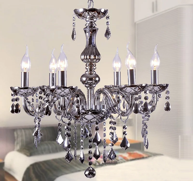 

LED Crystal Chandelier Home For Living Dining Room Lamp Indoor Modern Chandelier Lustre Crystal Light 110V-240V