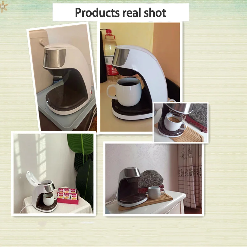 Home Small Portable American Coffee Machine Office Tea Brewing Machine Drip Coffee Machine enlarge