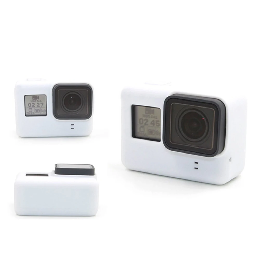 Мягкий силиконовый защитный чехол для камеры Gopro7 Спортивная камера с крышкой
