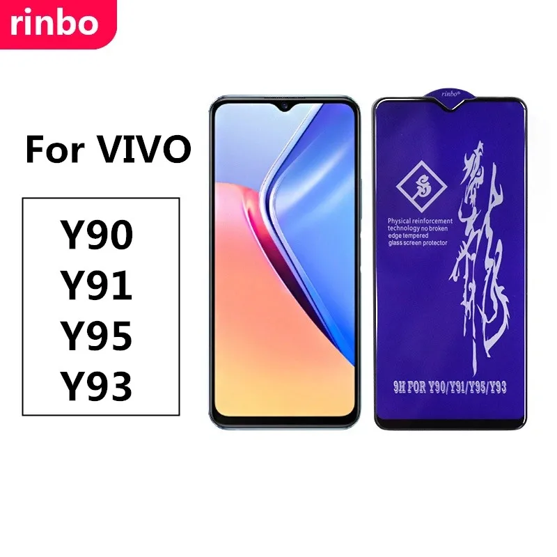 

Full Tempered Glass For Vivo Y1s Y9s Y19 Y20 Y20i Y30 Y50 Y70 Y70S Y71 Y73s Y81 Y83 Y85 Y89 Y90 Y91 Y93 Y95 Y97 Screen Protector