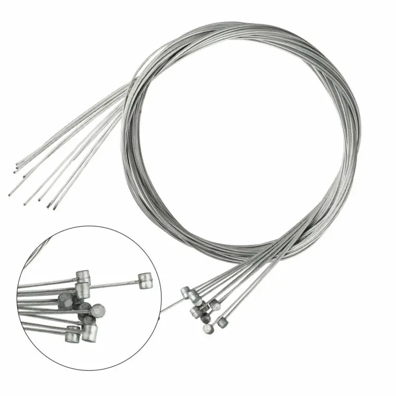 

Replacement Bicycle MTB Brake/ Shift Inner Wire Cable Part Mountain Bike Silver