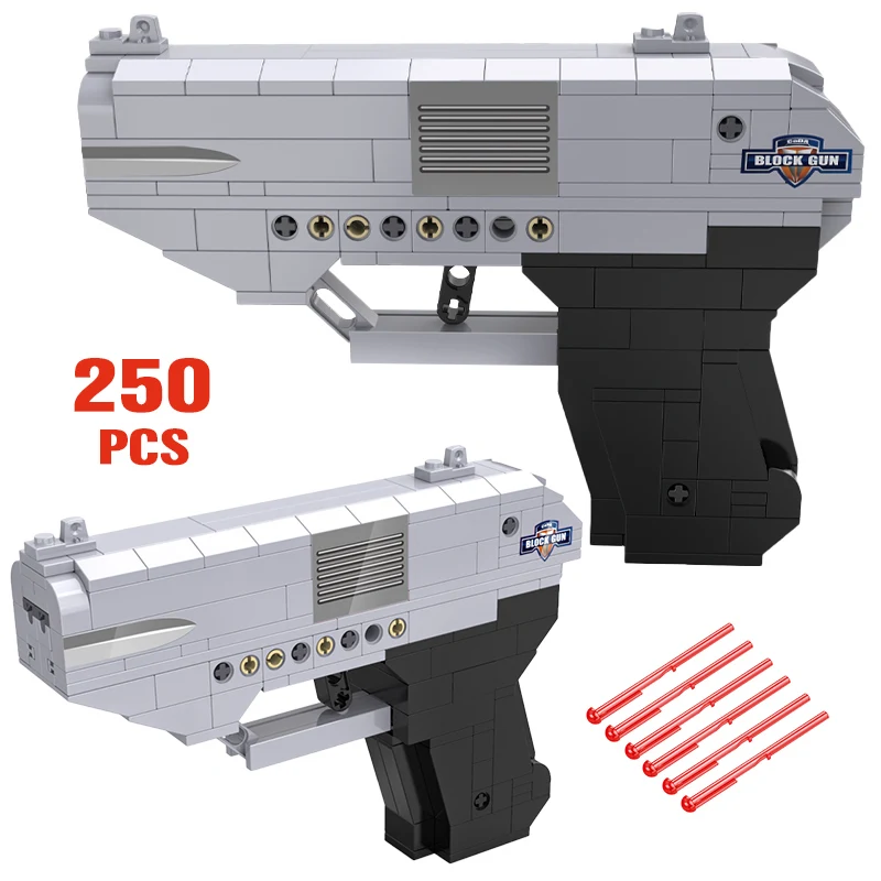 Городская полиция SWAT создатель технические двуствольные оружие строительные