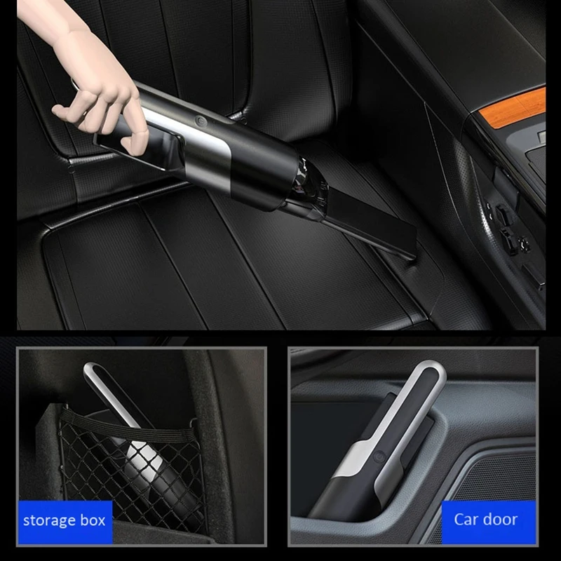 

5800Pa Portable Car Vacuum Cleaner 5000MAH High Capacity Wireless Handheld Vacuum Cleaner Home Desktop Vacuum Cleaner