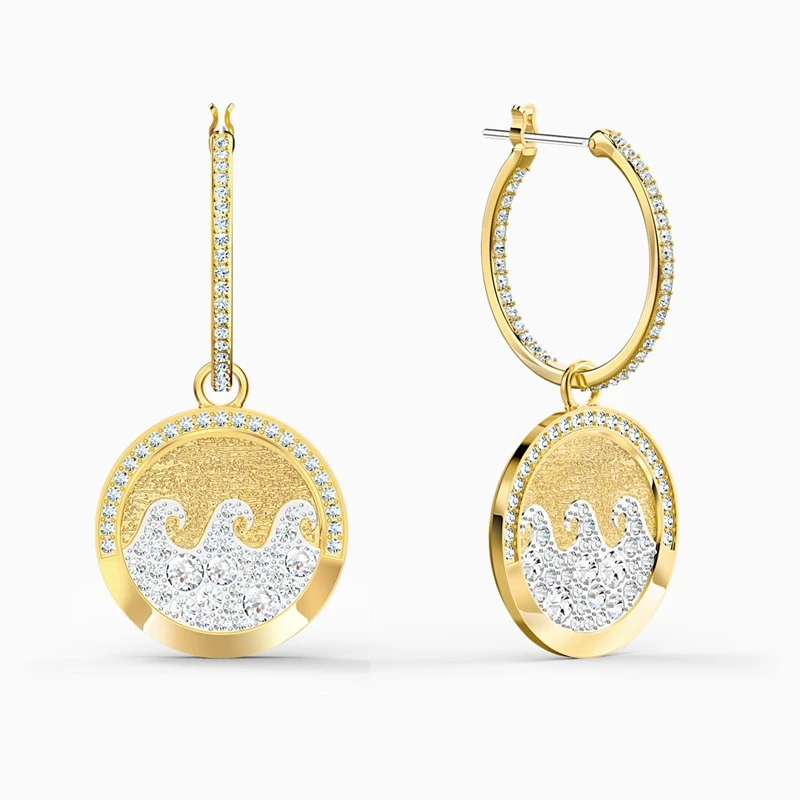 

SWA 2020 New Exquisite Shine Wave Bracelet Set, Shiny And Charming Pattern Jewelry Is The Best Holiday Gift For Couples