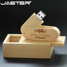 USB-флеш-накопитель JASTER, деревянный корпус, 4 ГБ, 16 ГБ, 32 ГБ, 64 ГБ