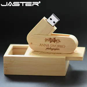 USB-флеш-накопитель JASTER, деревянный корпус, 4 ГБ, 16 ГБ, 32 ГБ, 64 ГБ