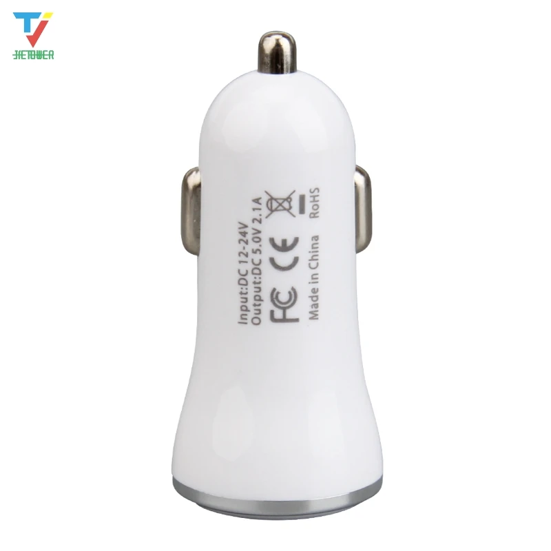 

new gold plating Shark style flash of light 2usb dual port car chargering adapter for phone good quality 5V 2.1 100pcs/lot