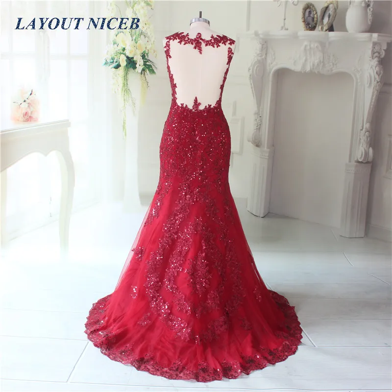 Robe de soiree, длинное вечернее платье русалки,, кружевные, с блестками, с вырезом в виде сердца, со шлейфом, вечерние кружевные платья, Vestido de festa