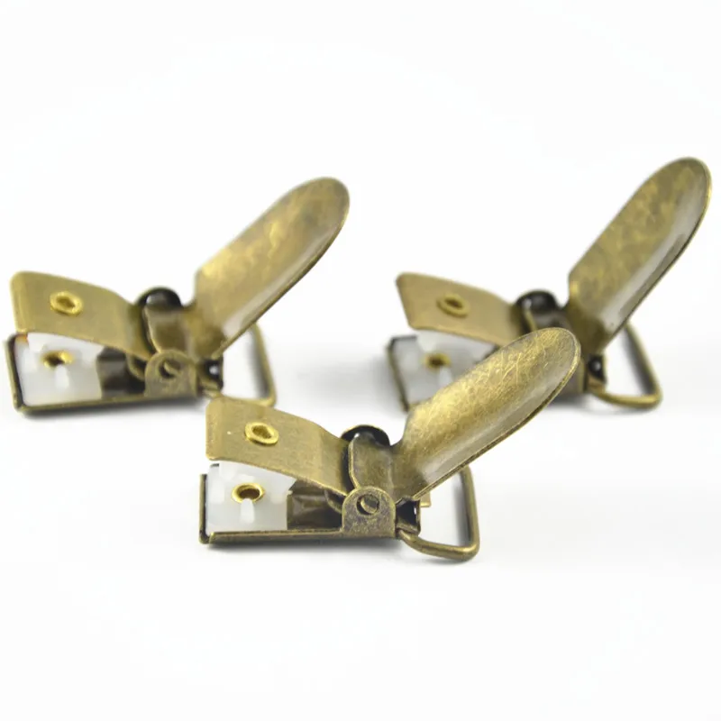 50 шт. античная бронза подтяжки зажимы держатели держатель ткань аксессуары