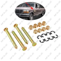 auto car door hinge pins pin bushing kit for ford f150 f250 f350 bronco mustang truck suv vehicle door repair tools parts