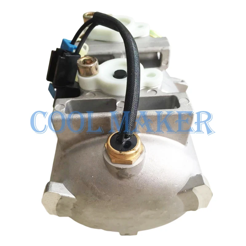 Компрессор переменного тока DKV14C для экскаватора Hitachi Hyundai HYUNDAI 506021-6413 11N690040 11N6-90040