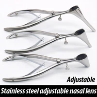 stainless steel nasal lens nasal dilation forceps nasal speculum nasal plastic instrument nasal examination nasal lens