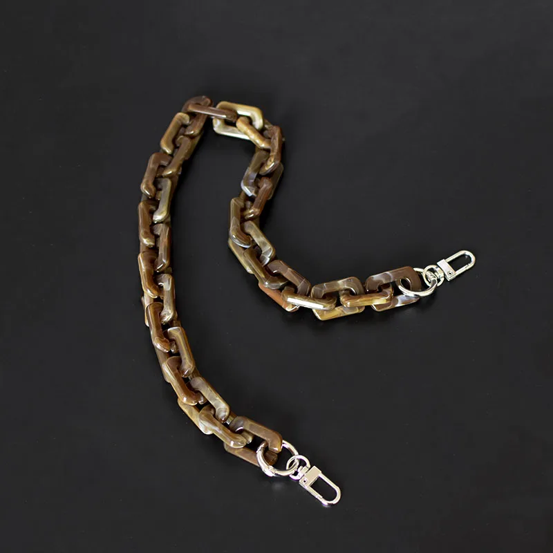 Акриловый женский ремень для сумочки Элегантный дизайнерский саквояж на плечо в