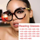 Ретро квадратные оптические оправы для очков для мужчин и женщин, модные очки для чтения по рецепту, прозрачные линзы