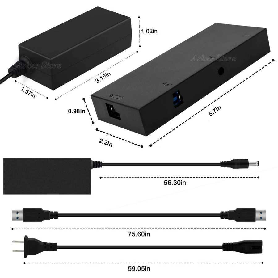 Адаптер питания Kinect 2 0 для Xbox one X/Windows X BOX ONE Slim/X|Датчики движения| |