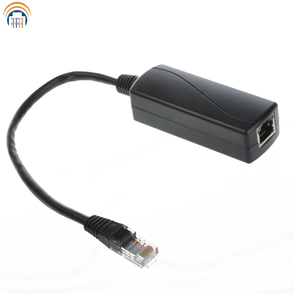 Преобразователь PoE с 48 В до 24 приемник Power over Ethernet гигабитный инвертор для