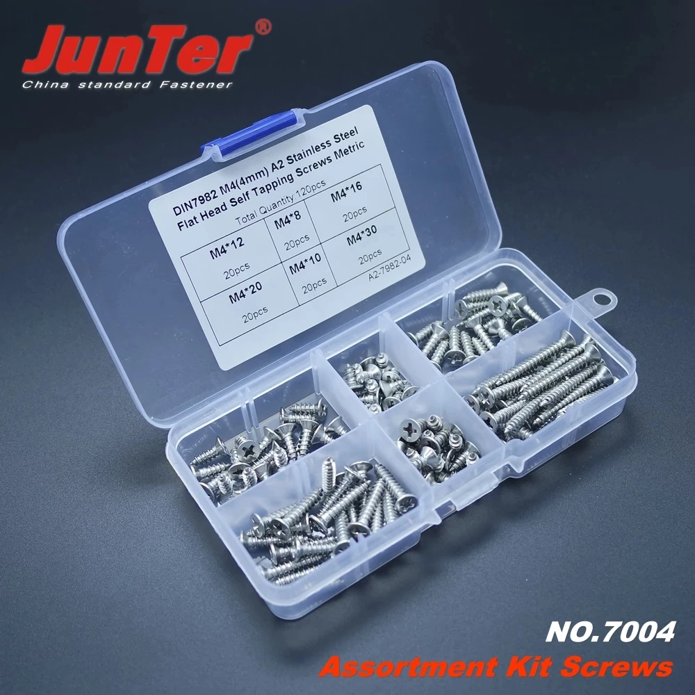 Высококачественные самонарезающие винты с плоской головкой из нержавеющей