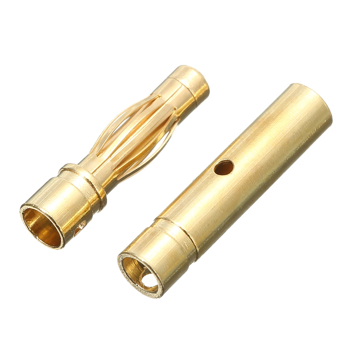 10Pair/20pcs 4mm For RC Battery Motor Bullet Banana Plug Male Female Connector Gold-plated Connectors | Электроника