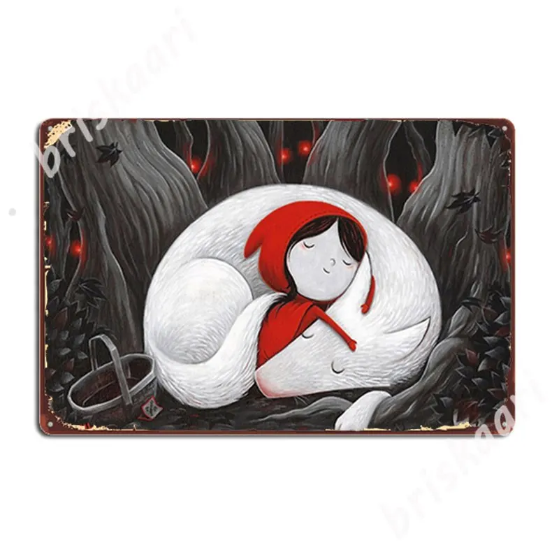 Красная капота: какая большая мечта у вас есть металлические знаки плакаты на