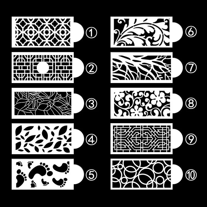 

Mousse Cake Decorating Tools Cake Lace Border Cake Stencil Fondant Baking Utensils Graffiti Painting Spray Paint Hollow Template