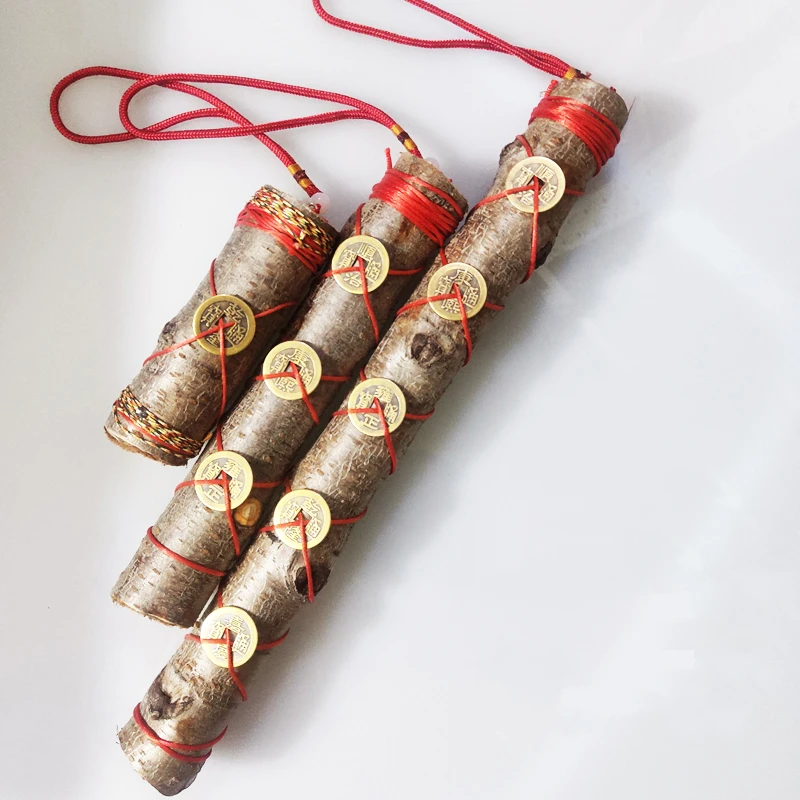 

Wild peach stick, ghost beating stick, five emperor Qian laotao branch, ward off evil spirits and protect peace, peace Talisman