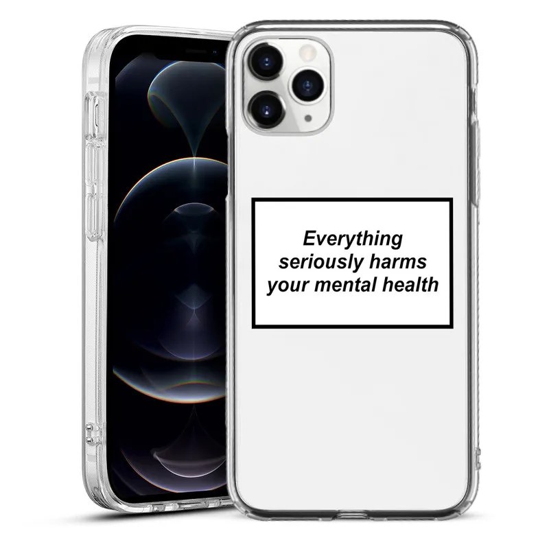 

Sorry if looked interested im not Your Nudes Are Safe With Me TPU Phone Case For iPhone 12 11Pro Max Xr X 6 7 8Plus Letter Cover