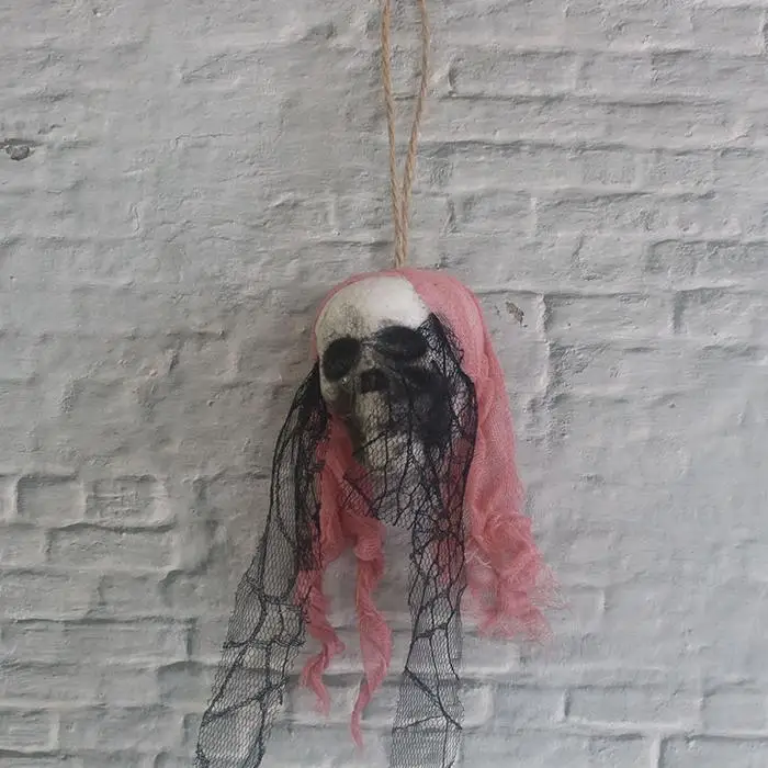 Хэллоуин висячие украшения череп кулон принадлежности для барной вечеринки